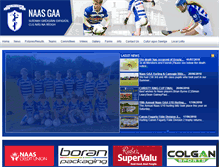 Tablet Screenshot of naasgaa.ie